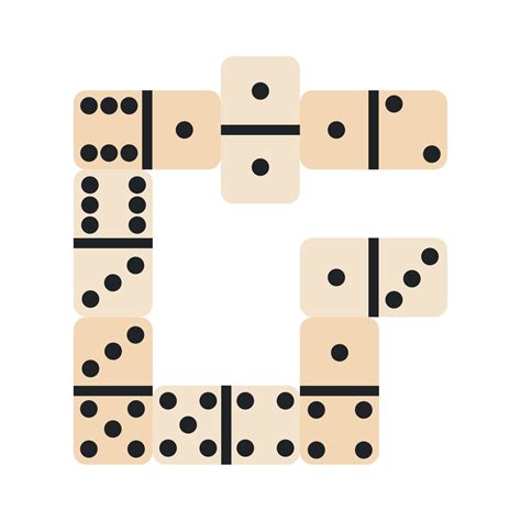 domino game pieces 11263555 Vector Art at Vecteezy