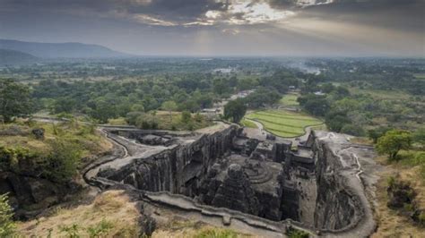 Kailasa Temple - An Architectural Wonder Carved From One Piece Of Rock