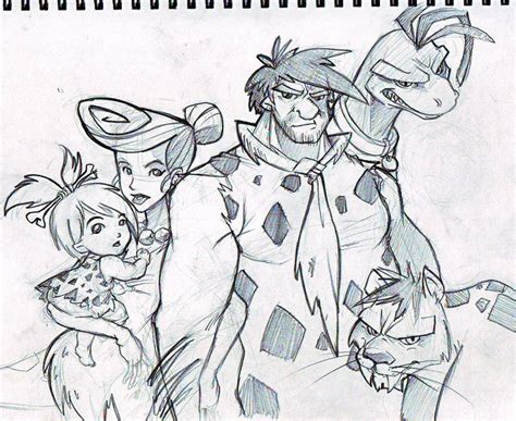 Fan Art - The Flintstones by ben-ben on DeviantArt