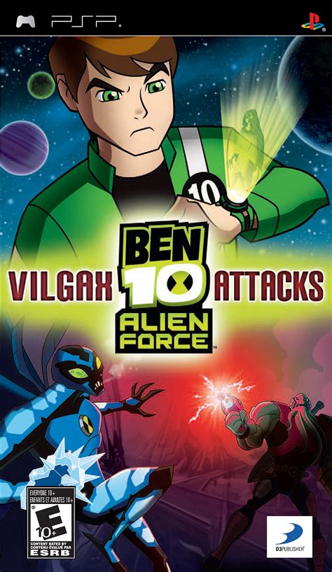 Ben 10: Alien Force: Vilgax Attacks PSP Game