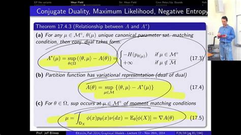 Lecture 17, Advanced Inference in Graphical Models - YouTube