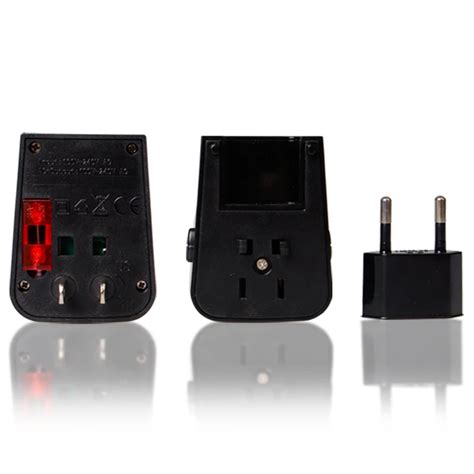 10PCS wholesale germany converter plug adapter 220 to 110 universal ...