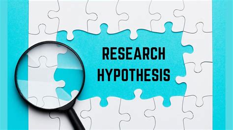 What is a Research Hypothesis And How to Write it? | Marketing91