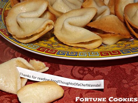 FoodThoughtsOfaChefWannabe: Fortune Cookies!