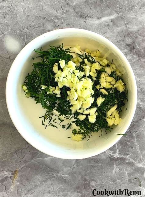 Sweet Potato and Fennel Fronds Salad - Cook With Renu