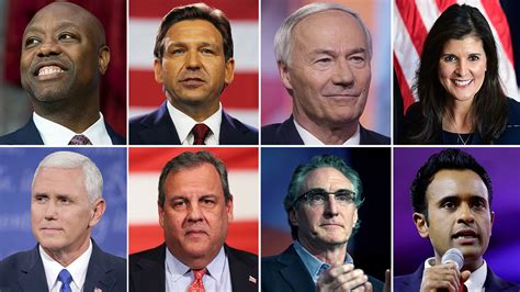 Republican debate lineup, time and how to watch : NPR