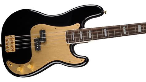 Squier 40th Anniversary Vintage Precision and Jazz Bass review | Guitar ...