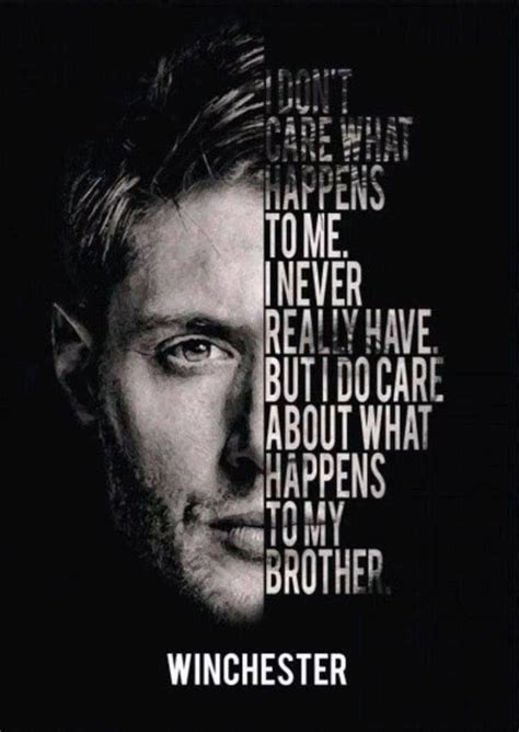 Pin on Jensen Ackles | Supernatural quotes dean, Supernatural pictures ...