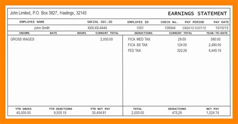 1099 Pay Stub Template Excel For Your Needs