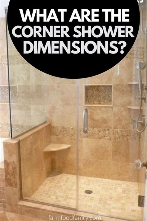 Corner Shower Dimensions: What Size is Right For You?