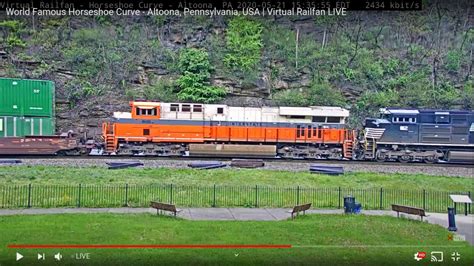 Norfolk southern heritage units - YouTube