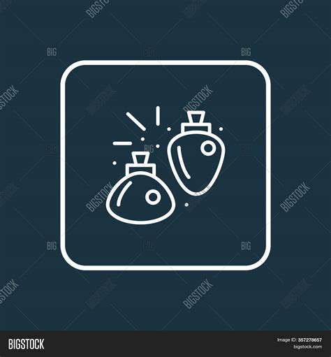 Mana Potion Icon Line Image & Photo (Free Trial) | Bigstock