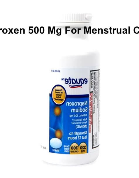 Naproxen 500 mg for menstrual cramps, naproxen 500 mg for menstrual ...