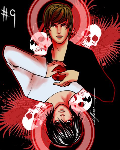 Day 9: Light Yagami and L by cynthiafranca on DeviantArt