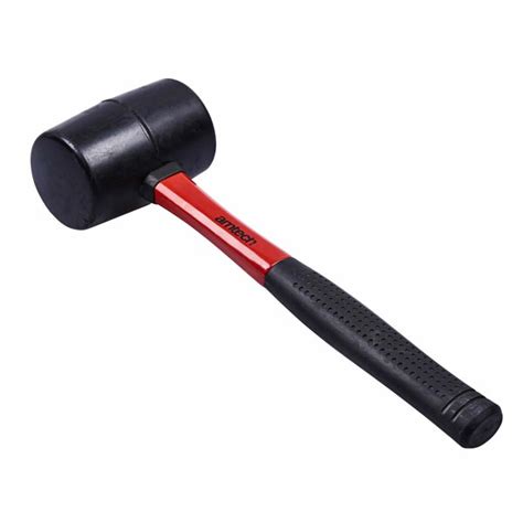 8oz Rubber Mallet with Fibreglass Shaft - Gazebos Galore