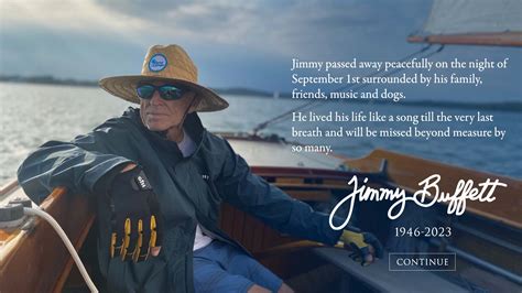 Jimmy Buffett passed | SailNet Community