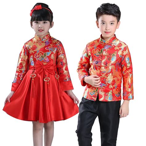 Children China Dress Of The Tang Dynasty Chinese Traditional Garments ...