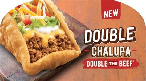 Taco Bell Double Chalupa Nutrition Info | Besto Blog