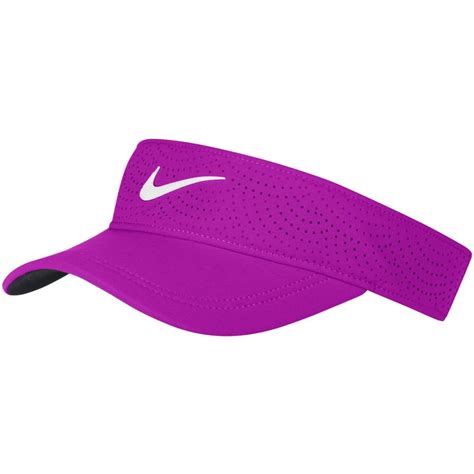 Nike Women's Aerobill Golf Visor, Vivid Purple/Anthracite/White, BV1080 ...