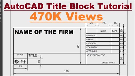 Autocad Title Block Template A4 Perfect Template Ideas - Riset