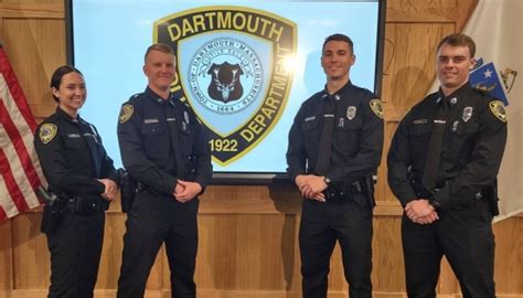 Dartmouth Police Department welcome 4 new officers to the force – New ...