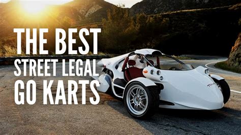 15 Best Street Legal Go-Karts for High Speed Lovers - YouTube