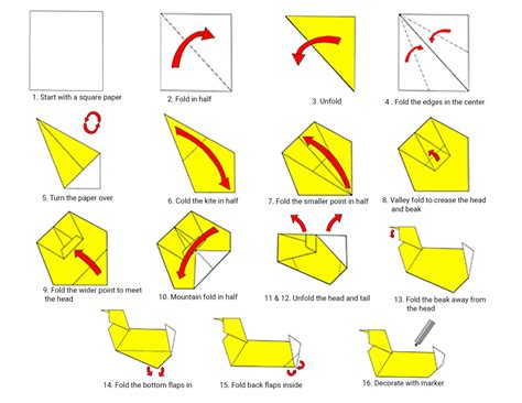 How to make a paper duck Easy origami duck🥫 Descubra o universo ...