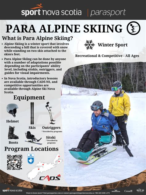 Alpine Skiing – Parasport NS