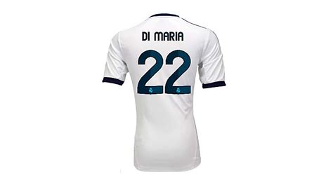 adidas Di Maria Home Jersey - Kids Real Madrid Jerseys