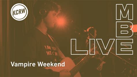 Video Live Sessions: Vampire Weekend - Harmony Hall