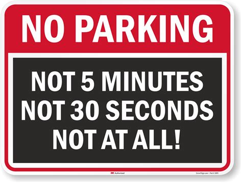 Funny Parking Signs - Humorous Parking Signs