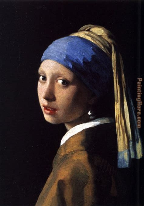 Johannes Vermeer Girl with a Pearl Earring painting anysize 50% off ...