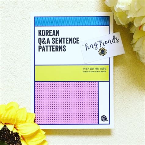 Korean Q&A Sentence Patterns : r/KoreanBooksPH