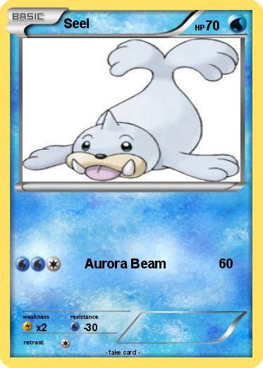 Pokémon Seel 27 27 - Aurora Beam - My Pokemon Card