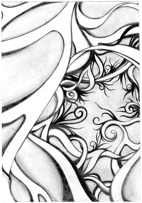 Abstract pencil drawing 1 by AdrianForoughi on DeviantArt