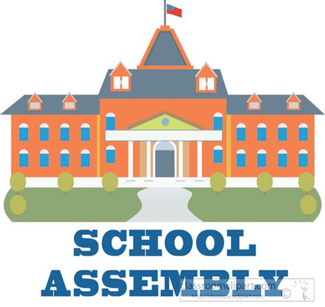 School Clipart - school-assembly-school-building-clipart - Classroom ...