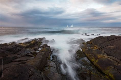 iceberg and waves at Cape Spear, Newfoundland | Cape Spear, … | Flickr