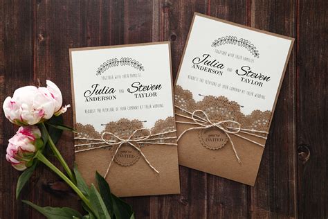 Choosing the Right Invitation for your Rustic Wedding