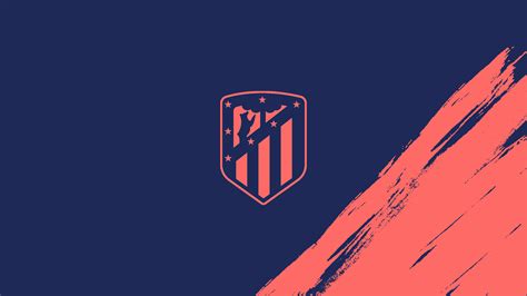 Download Emblem Logo Soccer Atlético Madrid Sports HD Wallpaper