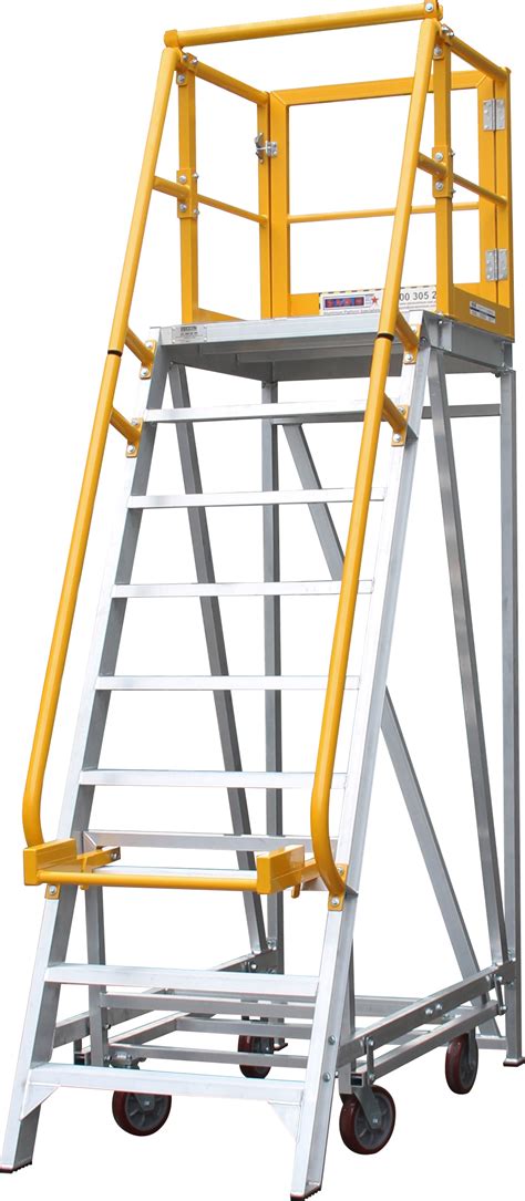 Aluminium Work Platform Ladders | Platform Ladders Australia