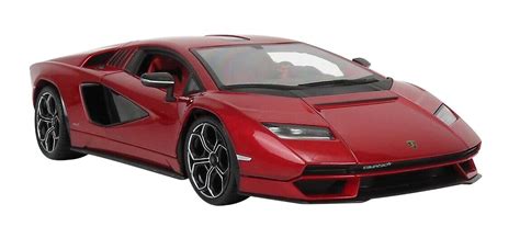 1/18 Maisto 2022 Lamborghini Countach LPI 800-4 (Red) Diecast Car Model ...