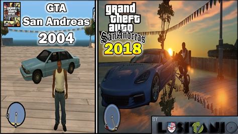 GTA SAN ANDREAS REMASTERED (Ultimate Graphics Mod) - RIP GTA V? - YouTube