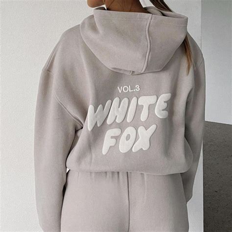 white fox style hoodie🤍 Perfect for everyday -... - Depop