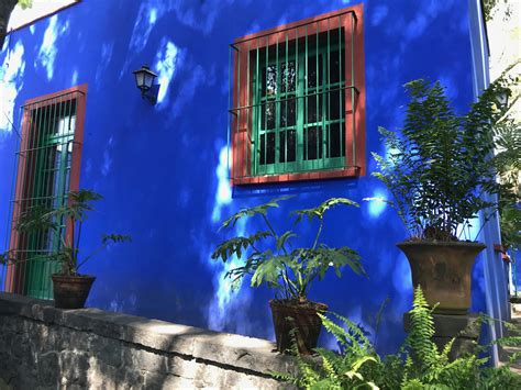 La Casa Azul, the Frida Kahlo Museum in Mexico City