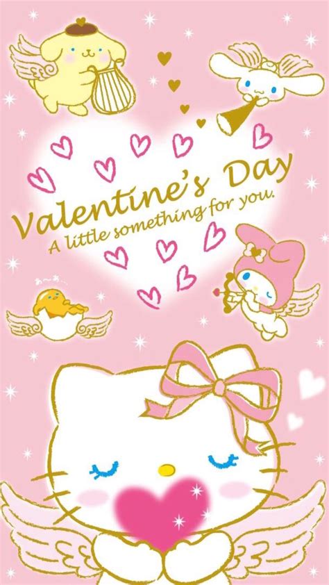 Sanrio Valentine's Day | Valentines wallpaper iphone, Hello kitty ...