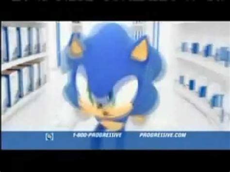 Progressive Commercial (Sonic the Hedgehog) - YouTube