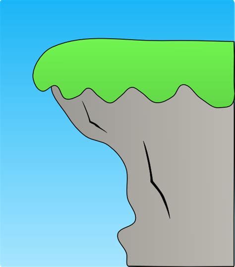 Cliff Clip Art at Clker.com - vector clip art online, royalty free ...