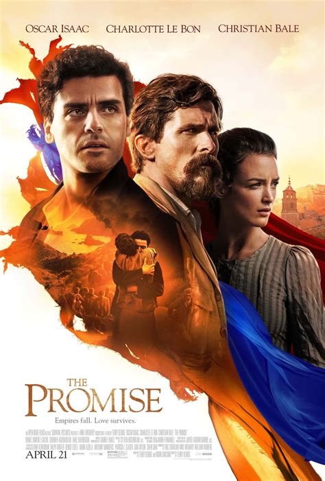 The Promise Movie Poster – Empire Fall. Love Survives. |Teaser Trailer