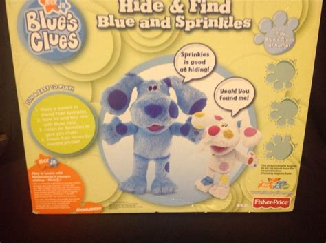 Blues Clues & Sprinkles Plush Dolls HIDE and FIND seek Talking ...