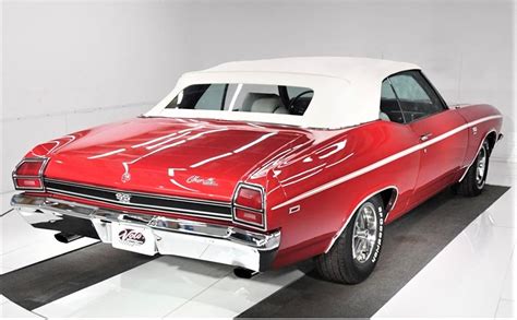 Shiny and quick: 1969 Chevrolet Chevelle SS 396 convertible